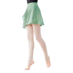 Women’s Ballet Wrap Sheer Chiffon Scarf Skirt For Dancing